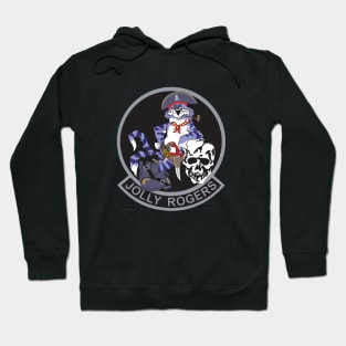 Grumman F-14 Tomcat - Jolly Rogers - black Hoodie